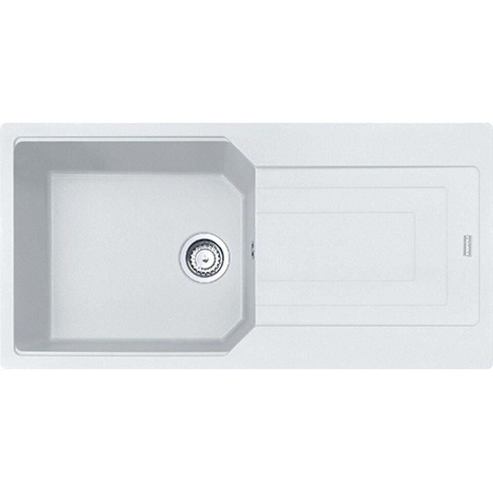 Franke Urban Ubg 611-100 Bianco Tek Gözlü Damlalıklı Granit Eviye