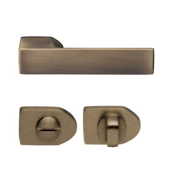 Hafele Kapı Kolu Seti Patty Kol Seti WCAntik Bronz