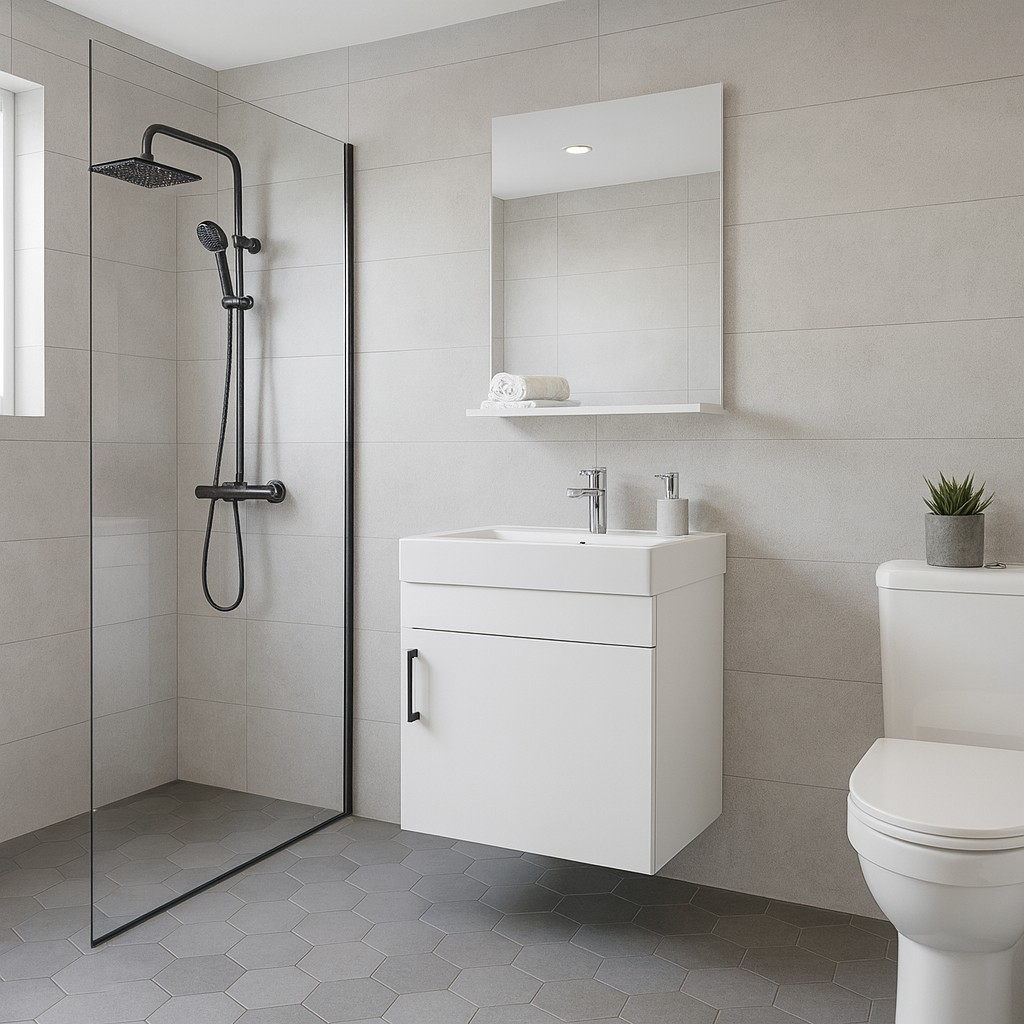 Teta Home Rio 45 cm MDF Banyo Dolabı Seti