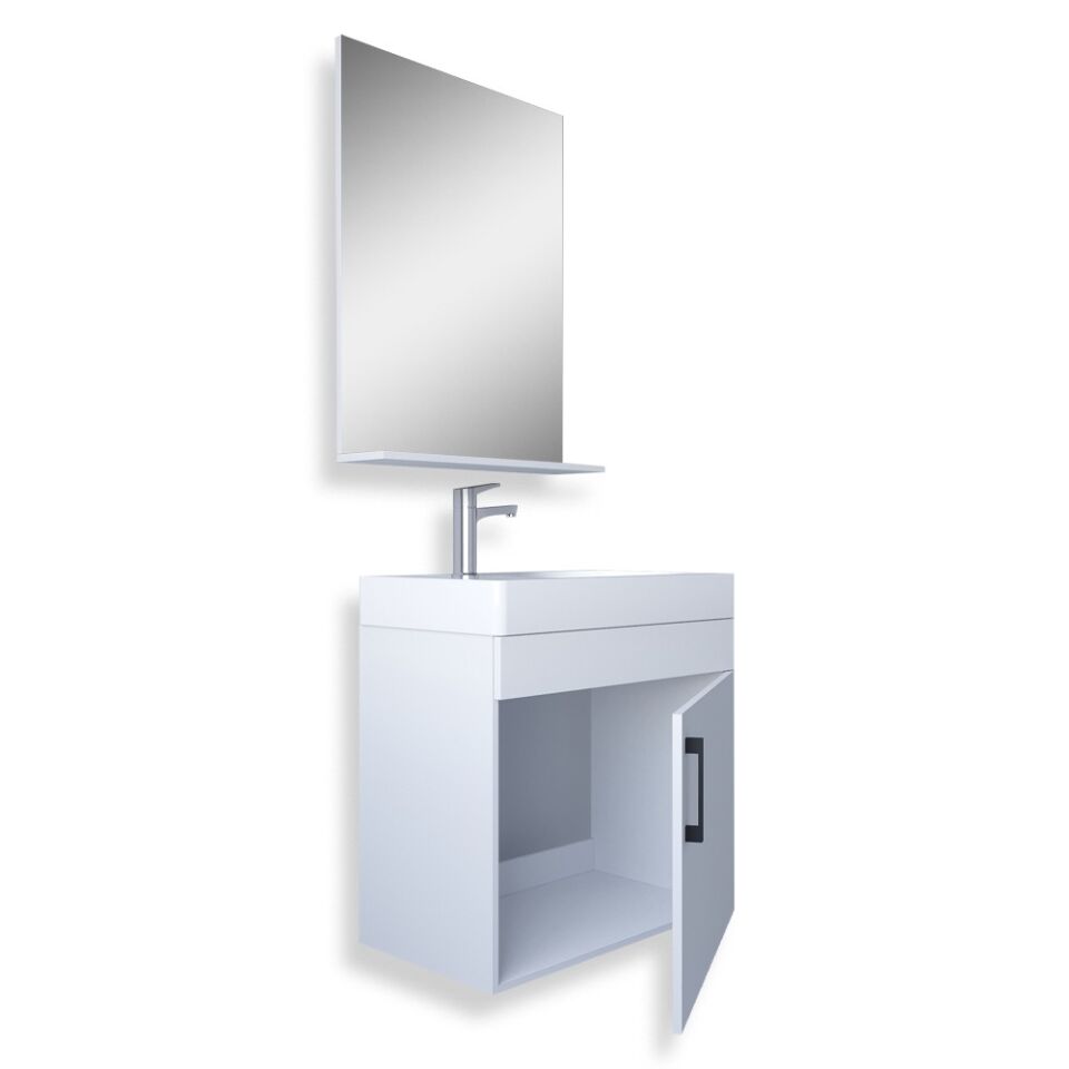 Teta Home Rio 45 cm MDF Banyo Dolabı Seti