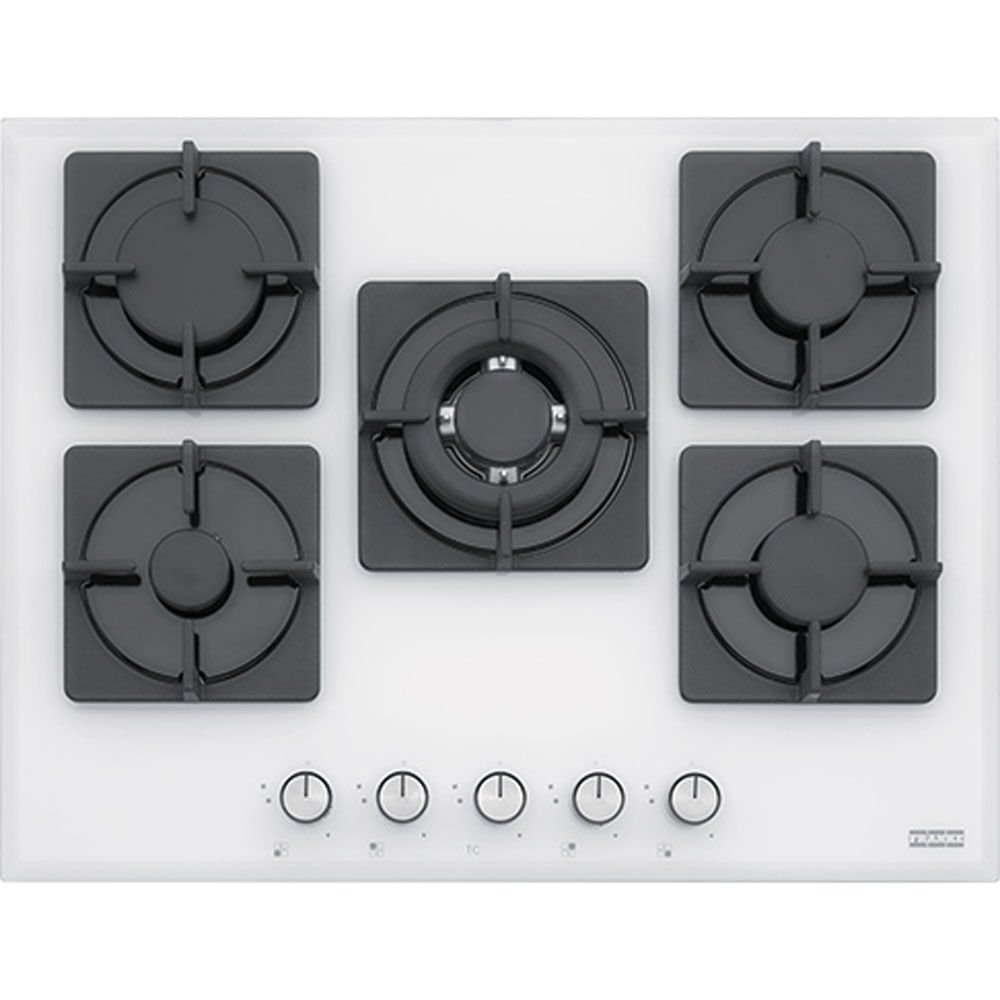 Franke Smart Linear Square FHNS 705 4G TC WH C Beyaz Cam Ocak