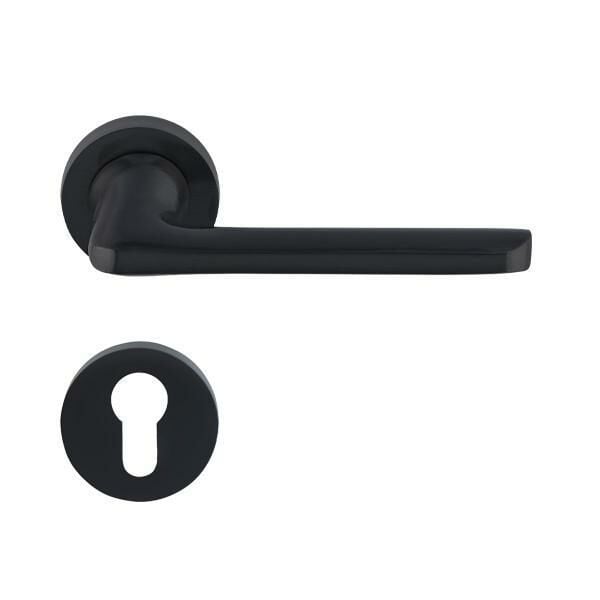 Hafele Kapı Kolu Seti Eloy Barelli Mat Siyah