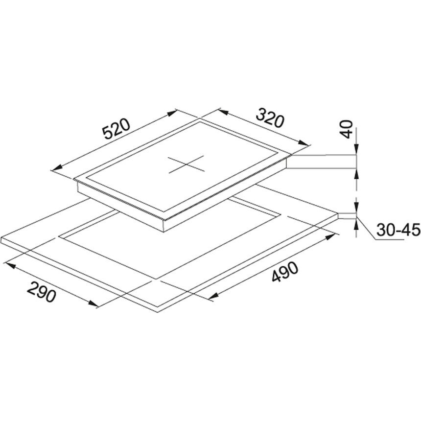 Franke Smart Linear FHNG 302 2G BK C Siyah Ocak
