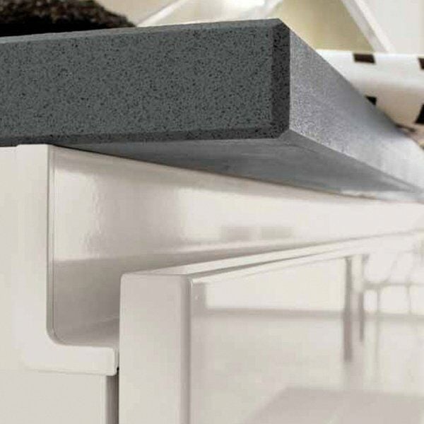 Hafele Profil Kulp Striata-L Köşe Bağlantı Elemanı Mat Krom