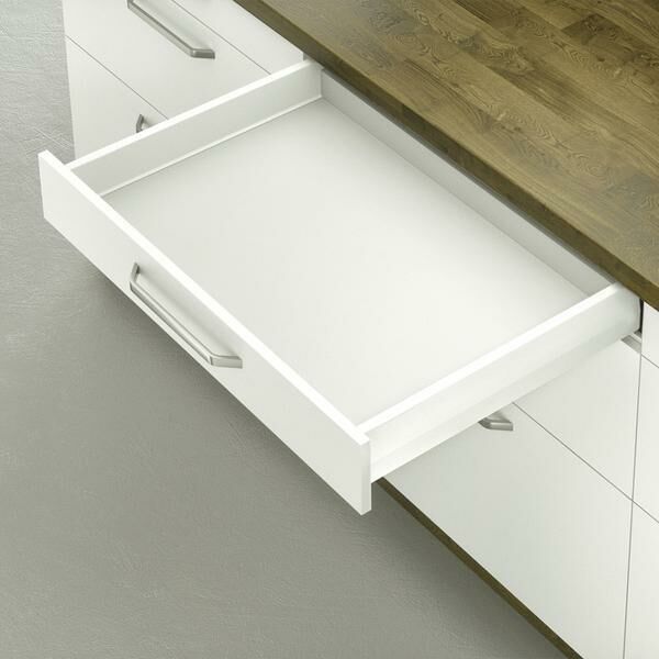 Hafele Çekmece Seti Bordürsüz 45'lik Vidalı Beyaz