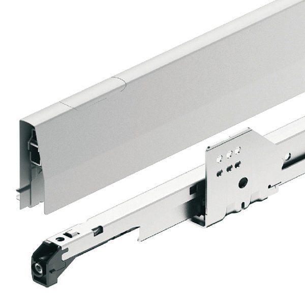 Hafele Matrix Box P, Bas-Aç Gri 18/500-600mm - Dübelli