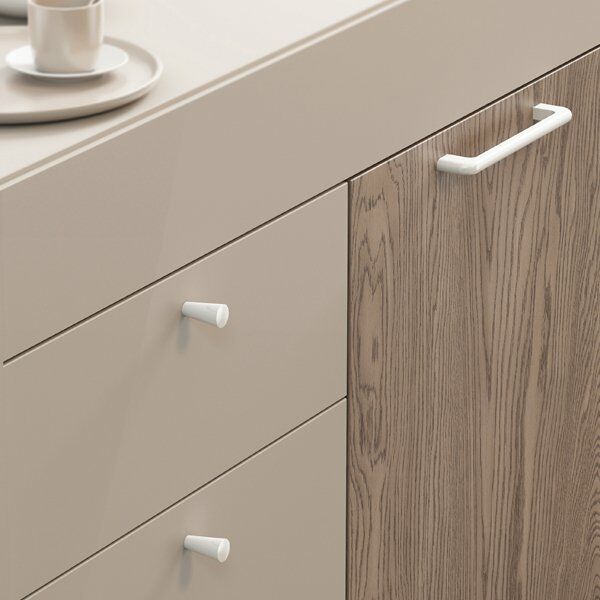 Hafele Mobilya Kulpu Molle 128mm Beyaz