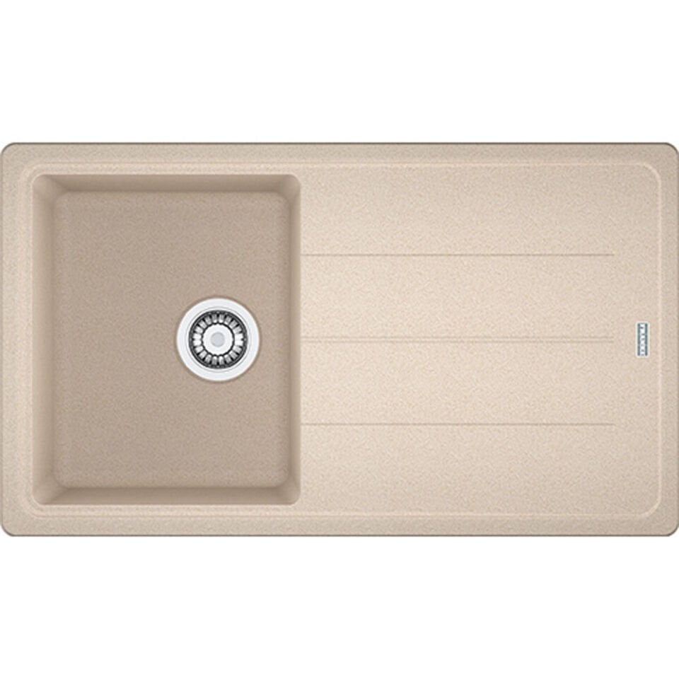 Franke Basis Bfg 611-86 Avena Tek Gözlü Sağ-Sol Damlalıklı Granit Evye