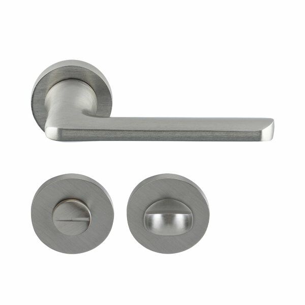 Hafele Kapı Kolu Seti Eloy WC Mat Paslanmaz Çelik