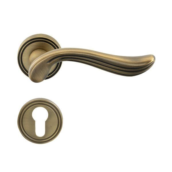 Hafele Kapı Kolu Seti Rouge Barelli Antik Bronz