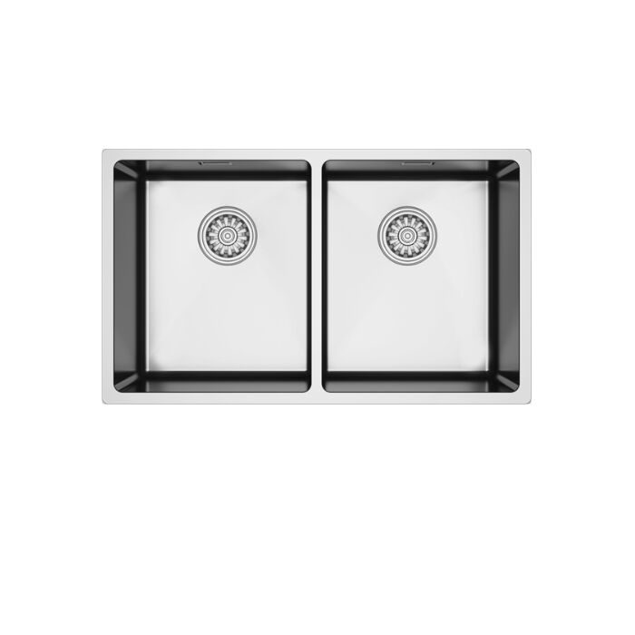 Hafele Novara07 Eviye Seti 740x440mm Paslanmaz Çelik Parlak