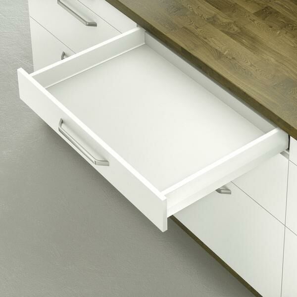 Hafele Çekmece Seti Bordürsüz 50'lik Vidalı Beyaz