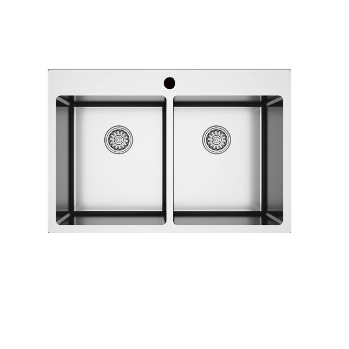 Hafele Novara13 Eviye Seti 750x505mm Paslanmaz Çelik Parlak