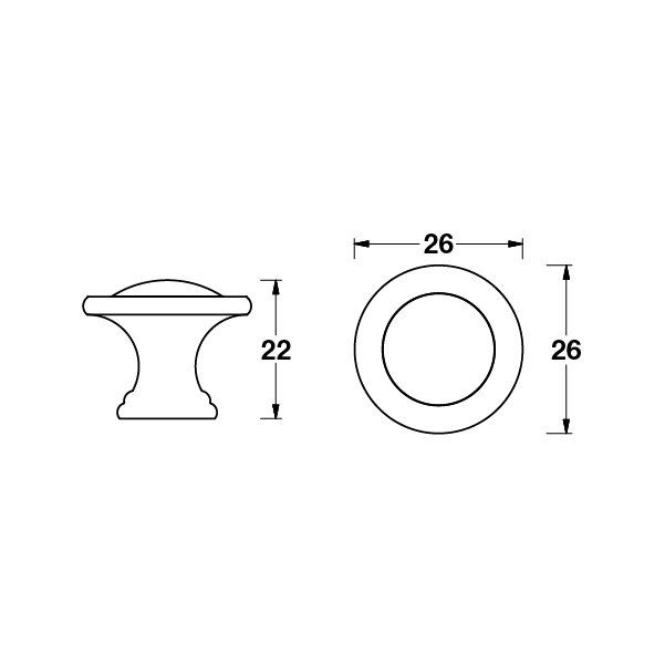 Hafele Düğme Kulp Roy Jr. Antik Gümüş