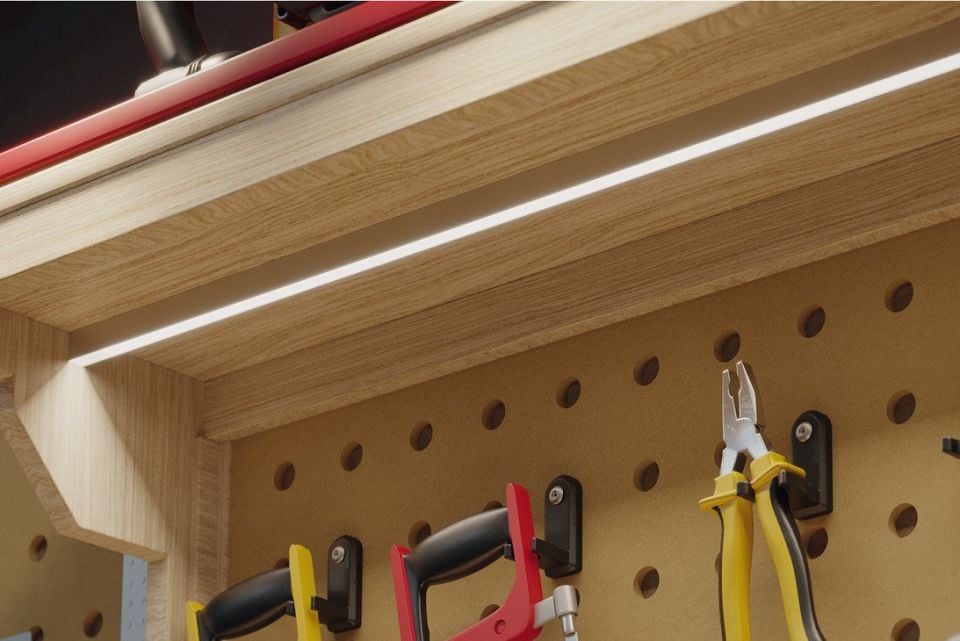 Hafele Profil 2103 Alüminyum Eloksal Mat 3 Metre