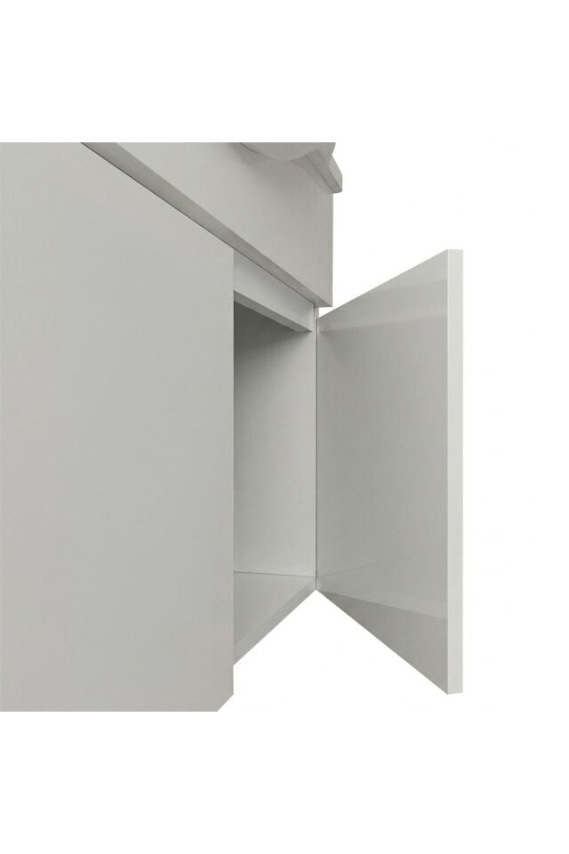 Teta Home Kahire 80 cm MDF Banyo Dolabı Seti