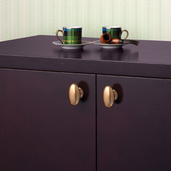 Hafele Düğme Kulp Iva Jr. Antik Bronz