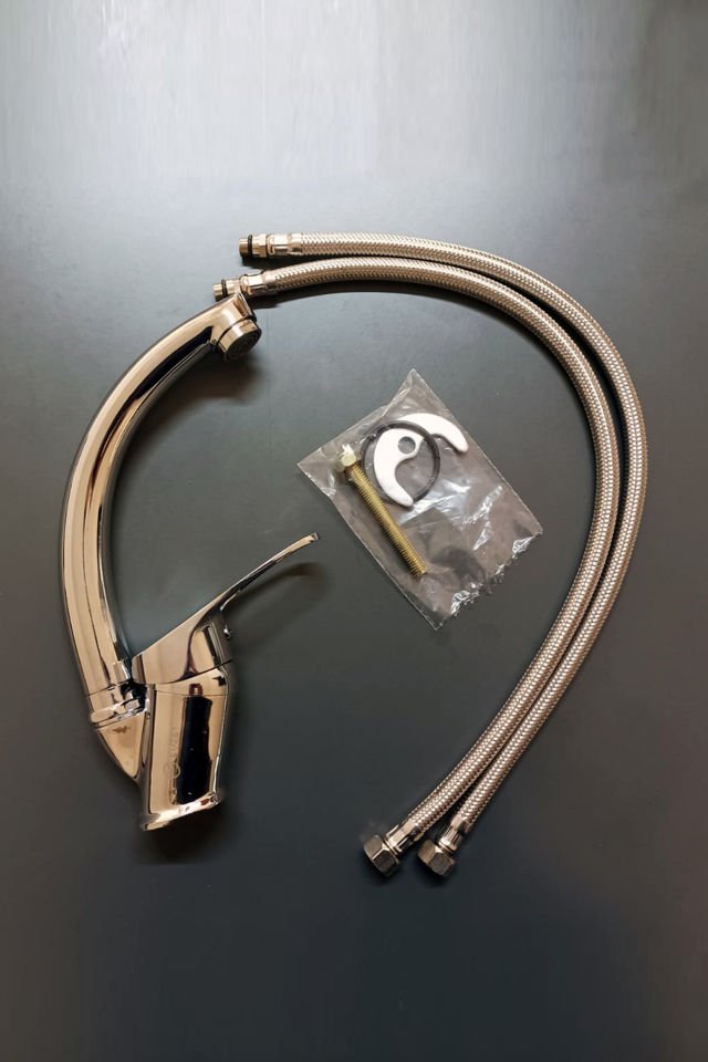 Kuzey Fittings KB303 Mix Kuğu Lavabo Bataryası