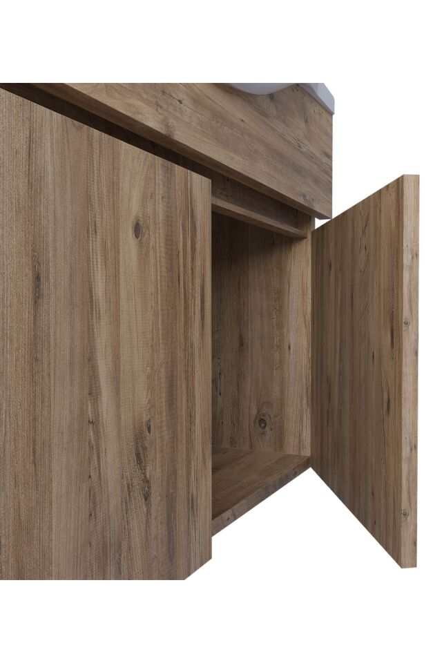 Teta Home Kahire 65 cm MDF Banyo Dolabı Seti