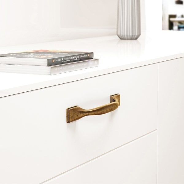 Hafele Mobilya Kulpu Adda 128mm Antik Bronz