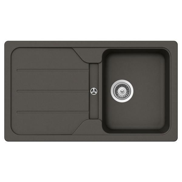 Hafele Elisa Granit Eviye 860x500mm, Antrasit Renk