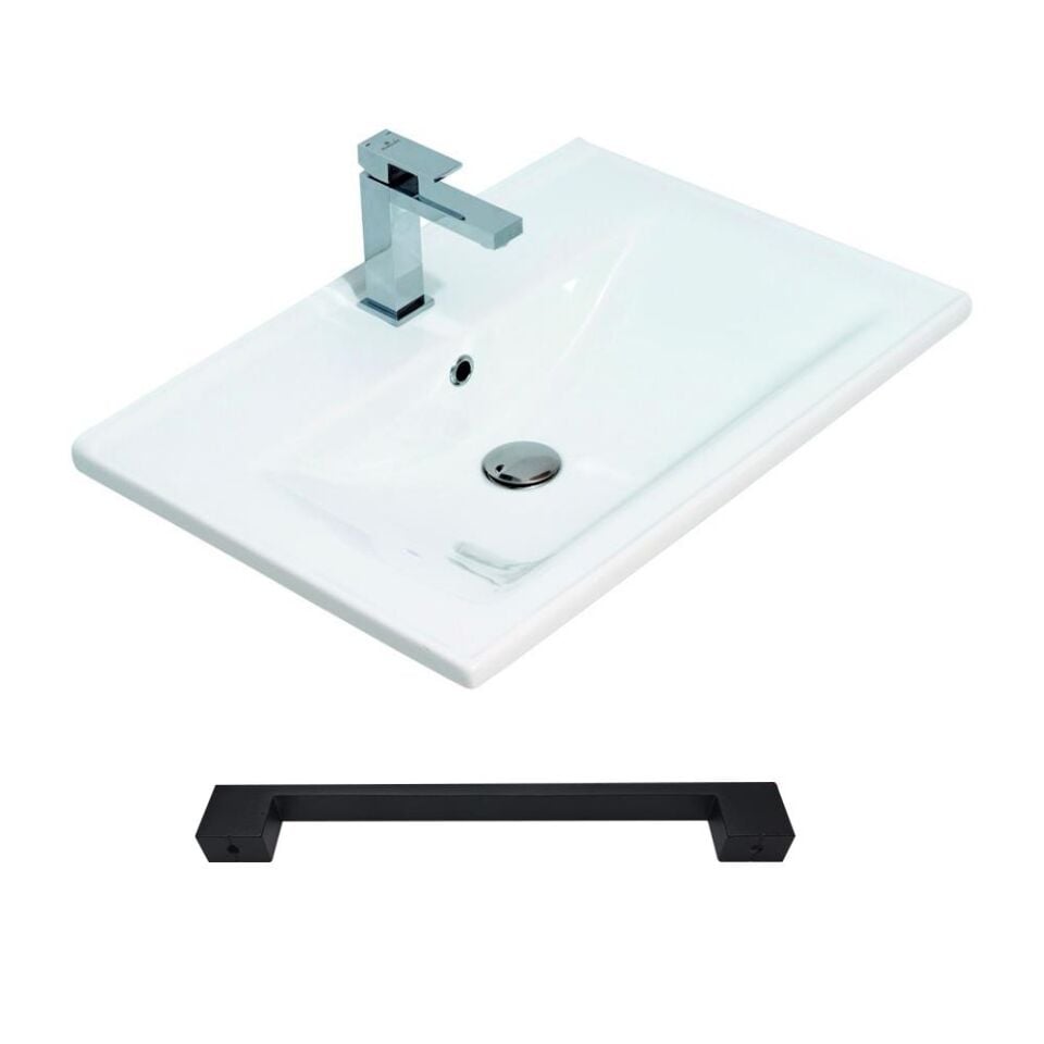 Teta Home Batum 80 Cm MDF Banyo Dolabı Seti