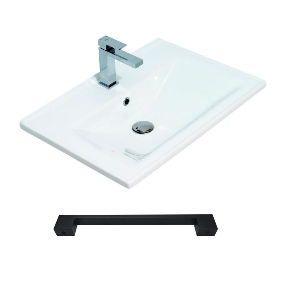 Teta Home Batum 65 Cm MDF Banyo Dolabı Seti