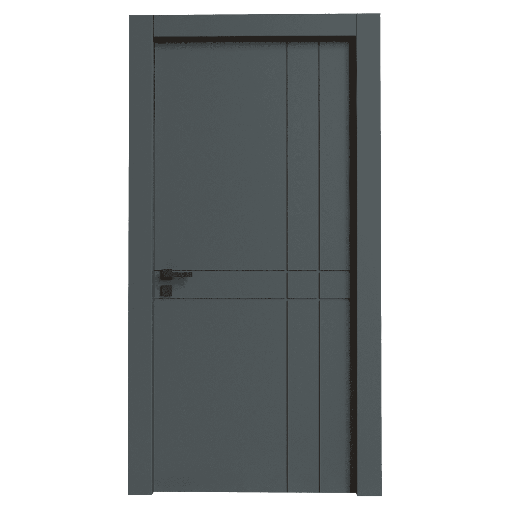 Teta Home T-6006 İç Oda Mdf Lake Kapı Oda - Antrasit - 77x203 - 14/17