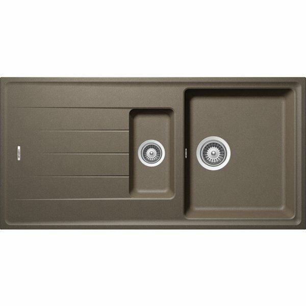 Hafele Demeter Granit Eviye 1000x500mm, Kahve Renk