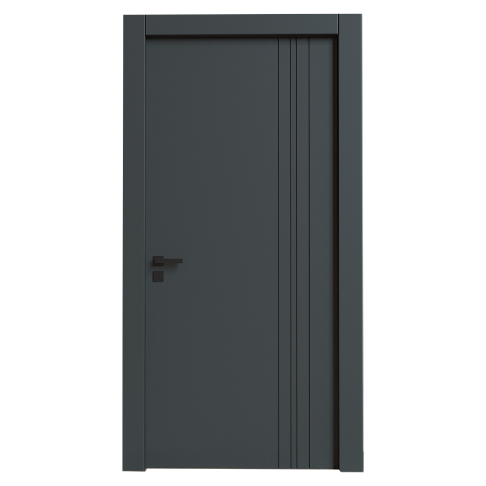 Teta Home T-6011 İç Oda Mdf Lake Kapı Oda - Antrasit - 77x203 - 14/17