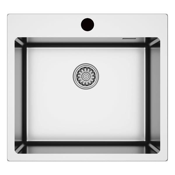 Hafele Novara12 Eviye Seti 550x505mm Paslanmaz Çelik Parlak (Sifonsuz)