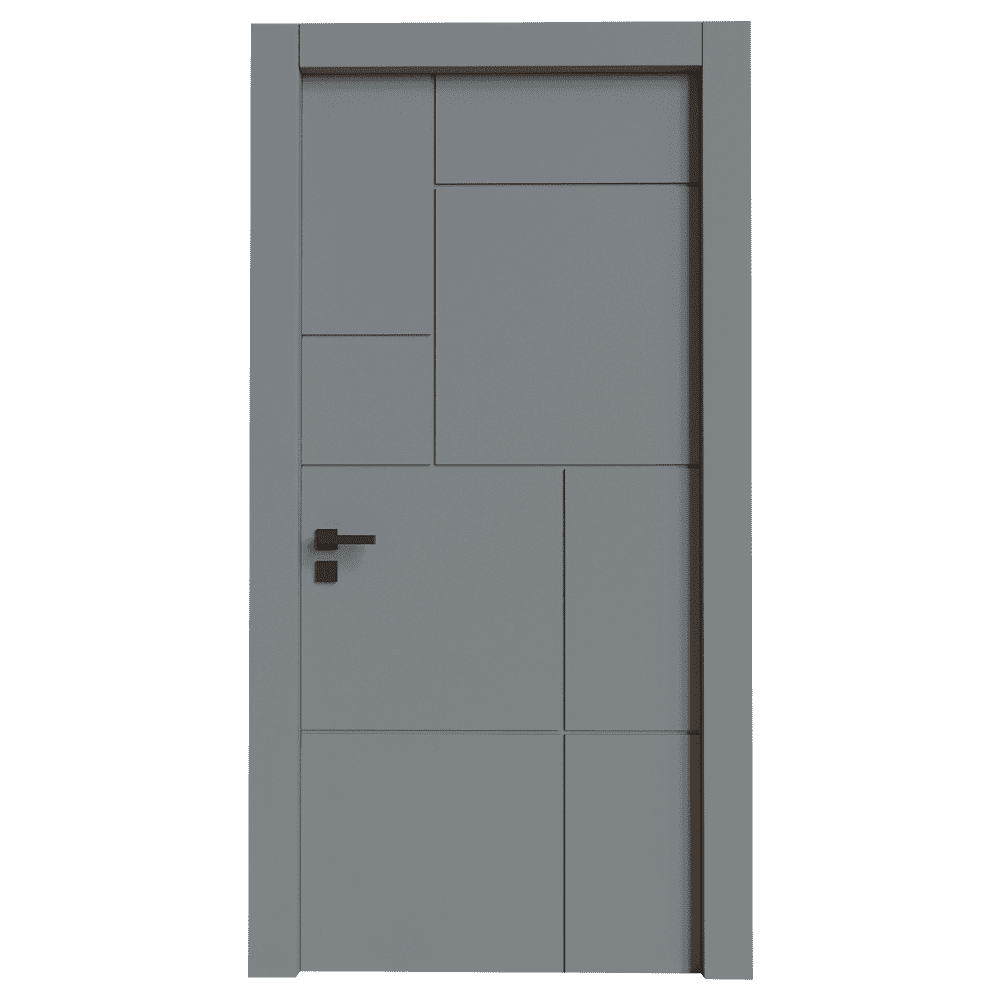 Teta Home T-6007 İç Oda Mdf Lake Kapı Sis gri - Oda - 77x203 - 18/21