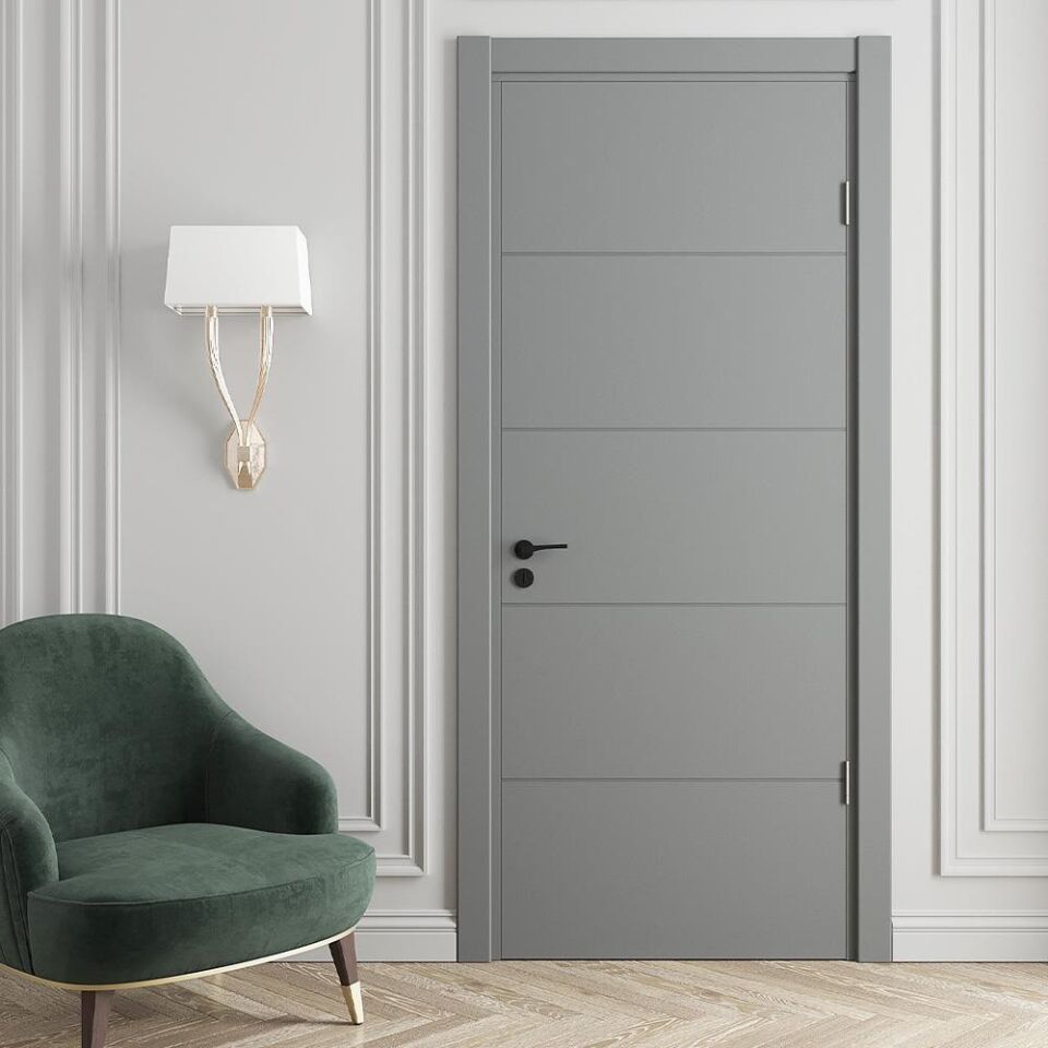 Teta Home Spil Amerikan Panel Kapı Oda - Gri - 77x203 - 18/21