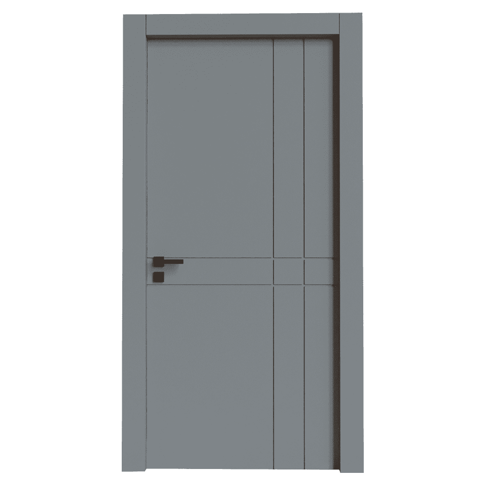Teta Home T-6006 İç Oda Mdf Lake Kapı Sis gri - WC-Banyo - 87x203 - 10/13