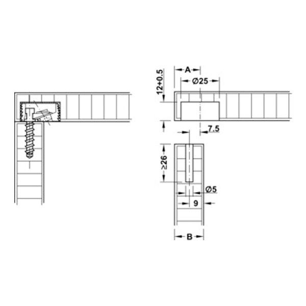 Hafele Tofix Çelik Mil (100 Adet), Galvaniz