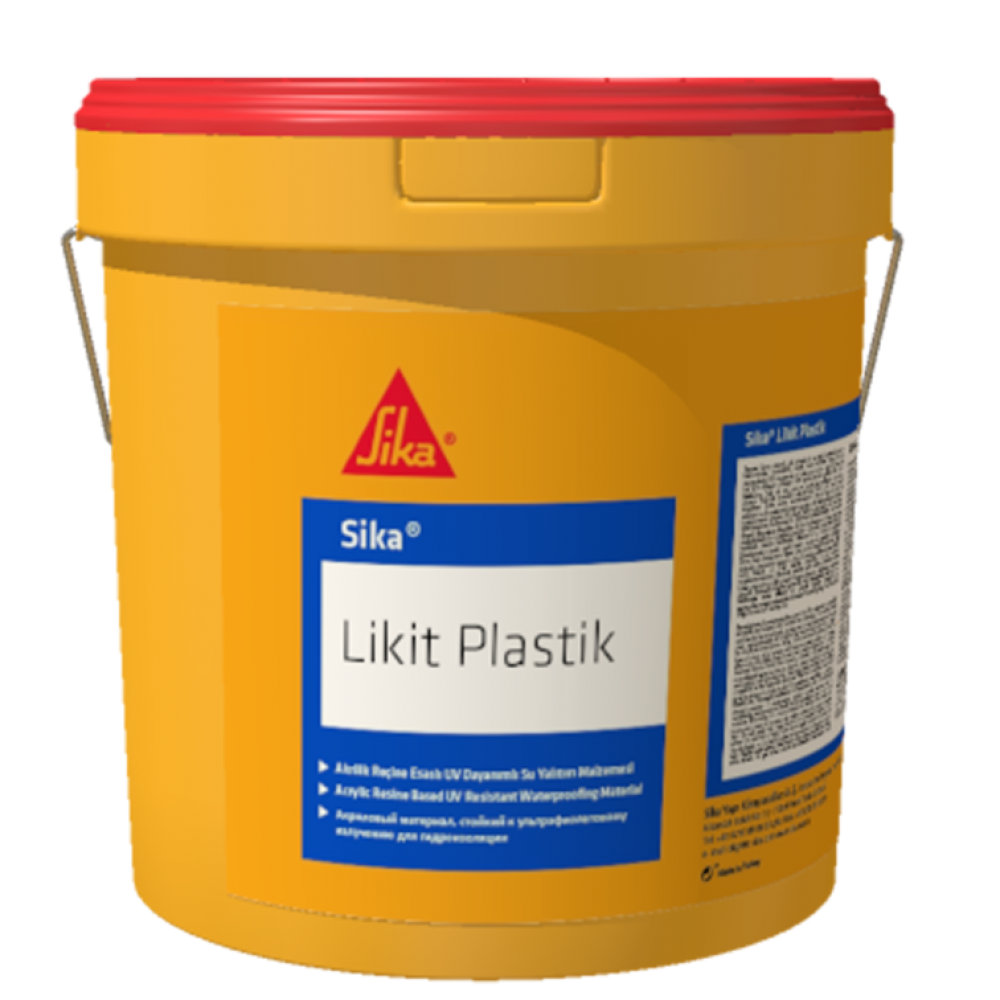 Sika Likit Plastik - Elastik Su Yalıtım Malzemesi 20 Kg