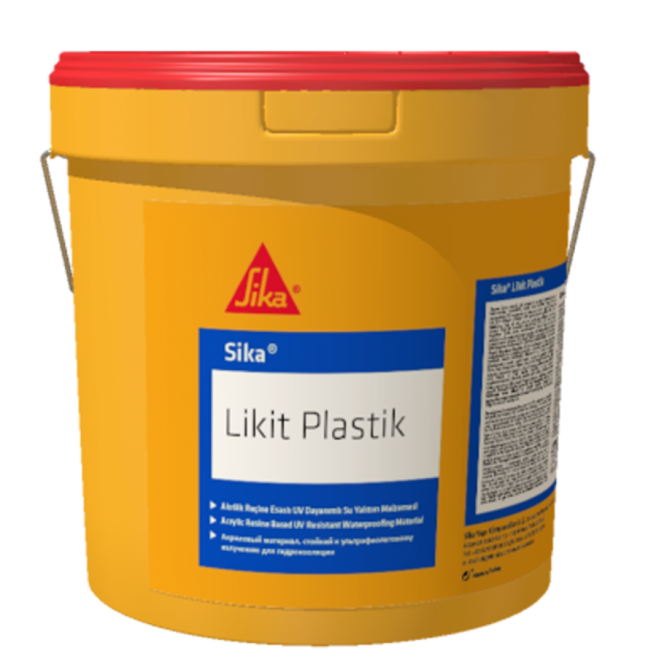 Sika Likit Plastik - Elastik Su Yalıtım Malzemesi 20 Kg
