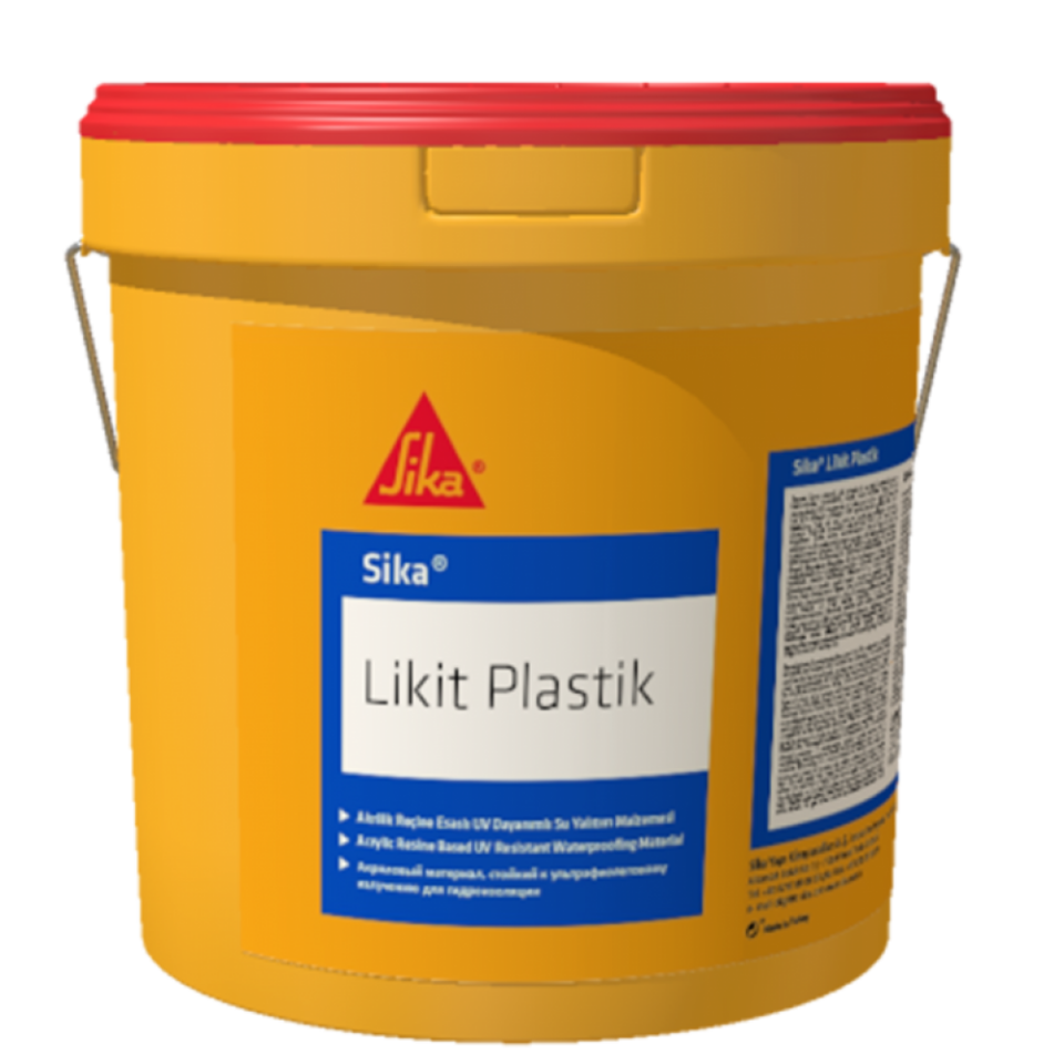 Sika Likit Plastik - Elastik Su Yalıtım Malzemesi 20 Kg