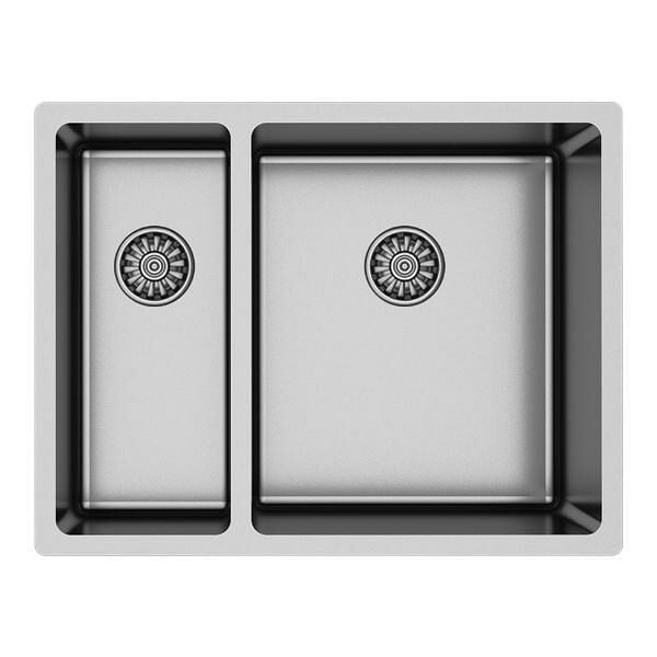 Hafele Novara06 Eviye Seti 580x440mm Paslanmaz Çelik Parlak Sol (Sifonsuz)