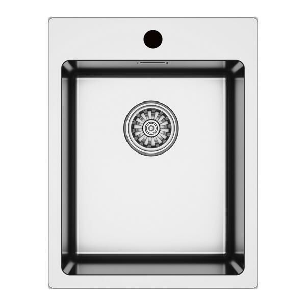 Hafele Novara09 Eviye Seti 390x505mm Paslanmaz Çelik Parlak (Sifonsuz)