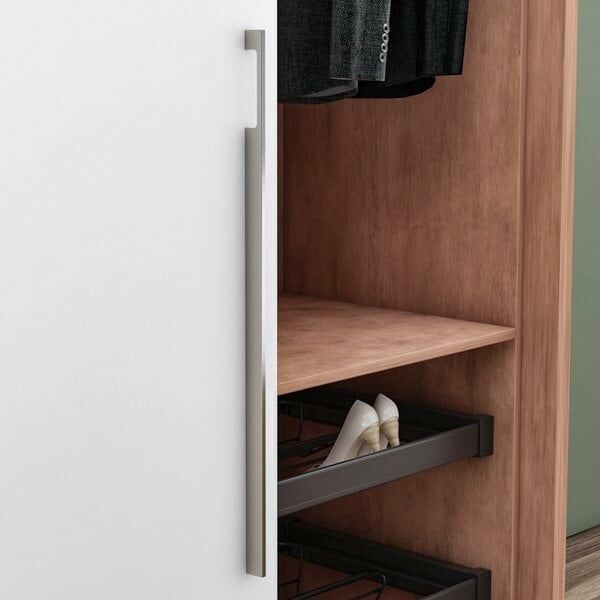 Hafele Mobilya Kulpu Mia Side2 1000mm Paslanmaz Çelik