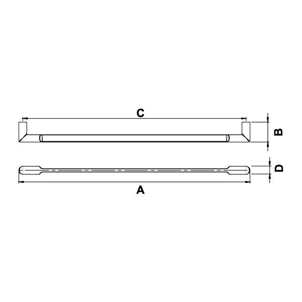 Hafele Mobilya Kulpu Pose Mk 160mm Mat Siyah