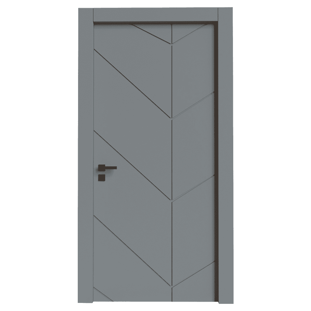 Teta Home S-7004 İç Oda Mdf Lake Kapı Sis gri - WC-Banyo - 77x203 - 10/13