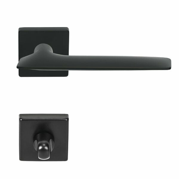 Hafele Kapı Kolu Seti Enjoy WC Mat Siyah