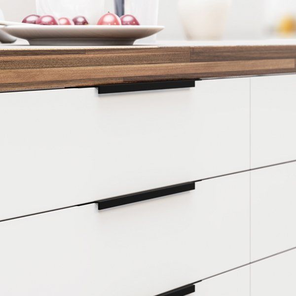 Hafele Profil Kulp Stairway2 797mm Mat Siyah