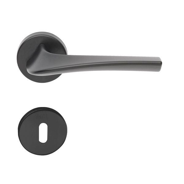 Hafele Kapı Kolu Seti Master Oda Antrasit