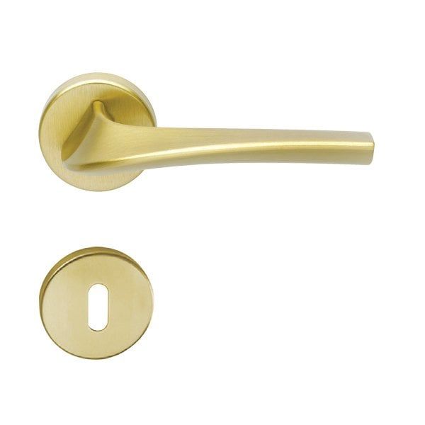 Hafele Kapı Kolu Seti Master Oda Mat Pirinç