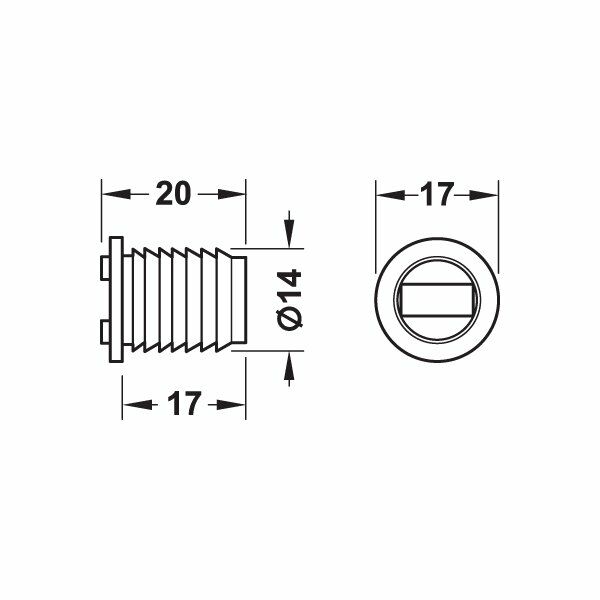 Hafele Mıknatıs Kahverengi   4,5Kg