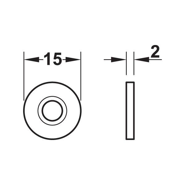Hafele Mıknatıs Beyaz   4,5Kg