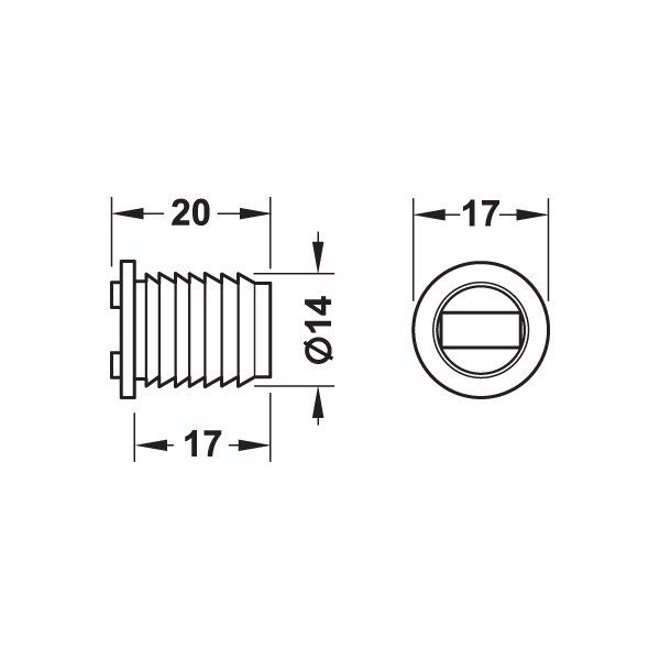 Hafele Mıknatıs Beyaz   4,5Kg